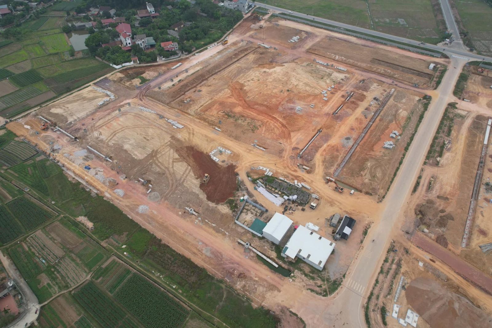 tiến độ thi công dự án Hawee Parkland Cao Thượng